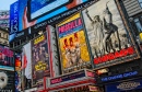 Os Painéis de Teatro em Times Square