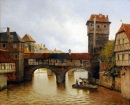 Ponte do Hangman em Nuremberg