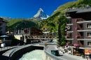 Zermatt, Rio Vispa e o Matterhorn