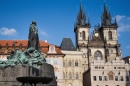 Estátua Jan Hus, Praça da Cidade Velha, em Praga