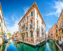 Construções Históricas em Veneza, Itália