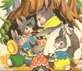Quatro Coelhos Pequenos