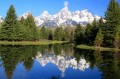Reflexo do Grand Tetons