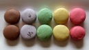 Um Arco-Íris de Macarons
