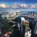 Vista do UOB Plaza, Cingapura