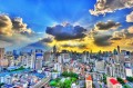 Nuvens de Bangkok