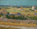 De Oogst por Vincent van Gogh (1888)