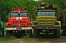 Carros de Bombeiros e Caminhões Militares Russos