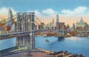 Cartão Postal da Ponte do Brooklyn