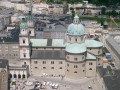 Vista do Dom da Fortaleza de Hohensalzburg