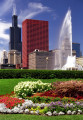 Flores do Parque de Grant de Chicago
