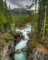 Cachoeira Sunwapta, Parque Nacional Jasper