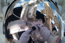 Autorretrato do Astronauta Mike Fossum