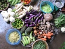Vegetais no Mercado Vietnamita