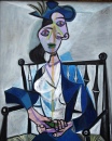 Mulher Sentada por Pablo Picasso