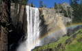 Cachoeira e Arco-Íris de Vernal Falls