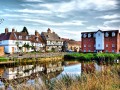 Verão em Tewkesbury, Inglaterra