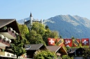 Vista de Gstaad, Suíça