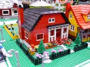 Casa de Lego Vermelha