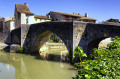 A Ponte Velha em Nérac, França