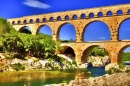 Ponte du Gard, Sul da França