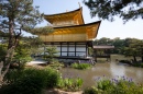 Templo Dourado em Kyoto, Japão