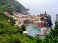 Vista de Vernazza, Itália