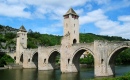 Ponte Valentré em Cahors, França