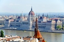 Vista do Parlamento Húngaro
