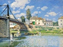 A Ponte em Villeneuve-la-Garenne