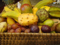 Cesta de Frutas para Presente Exótica