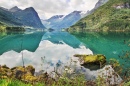 Lago Oldevatnet, Noruega