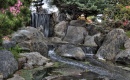 Cachoeira no Jardim Japonês