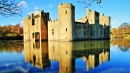 Castelo de Bodiam, Leste de Sussex, Inglaterra
