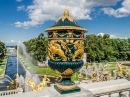 Vaso no Terraço do Palácio de Grand Peterhof
