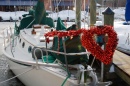 Barco Decorado para o Dia dos Namorados