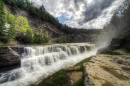 Lower Falls, Parque Estadual de Letchworth