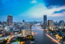 Paisagem de Bangkok