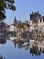 Canal de Langerei, Bruges, Bélgica