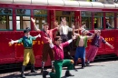 Os Meninos do Carro Vermelho, Aventura da Disney Califórnia
