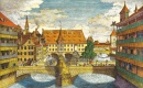 Ponte sobre Pegnitz em Nuremberg