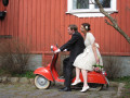 Casamento na Vespa