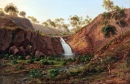 Cachoeira no Rio Clyde, Tasmânia