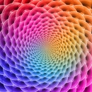 Arte Psicodélica Colorida