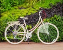 Bicicleta Com Proteção de Crochê