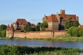 Panorama do Castelo de Malbork, Polônia
