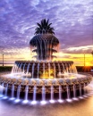 Pineapple Fountain (Fonte do Abacaxi) em Charleston Carolina do Sul