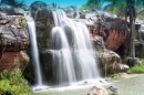 Pequena Cachoeira em Monroe, Flórida