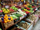 No Mercado em Florencia, Itália