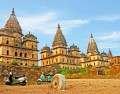 Local de Enterro de Reis, Orchha, Índia